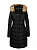 Жен. Пуховик В006537 BLACK (Черный)